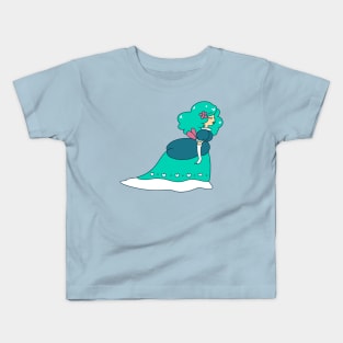 Cute Luxurious Girl Kids T-Shirt